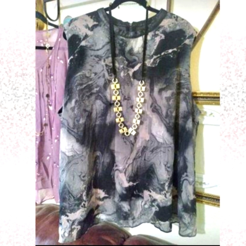 2X City Chic Gorgeous Lined Sleeveless Top, Lowest Price Thx!